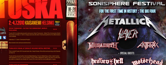 Overkill confirmed for Sonisphere & Tuska Festivals
